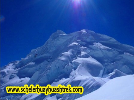Nevado Chopicalqui cara Oeste